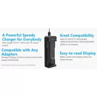 Xtar SC1 3,6V/3,7V Li-ion akkumulátor töltő