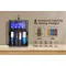 Xtar VX4 SET 1,2V/1,5V/3,2V/3,6V/3,7V NiMh/NiCD/LiFePo4/Li-ion akkumulátor töltő