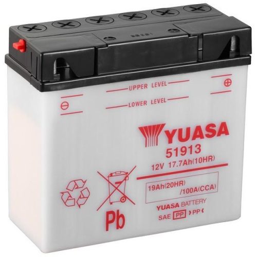 YUASA 51913 12V 19Ah sav nélküli száraz motor akkumulátor 