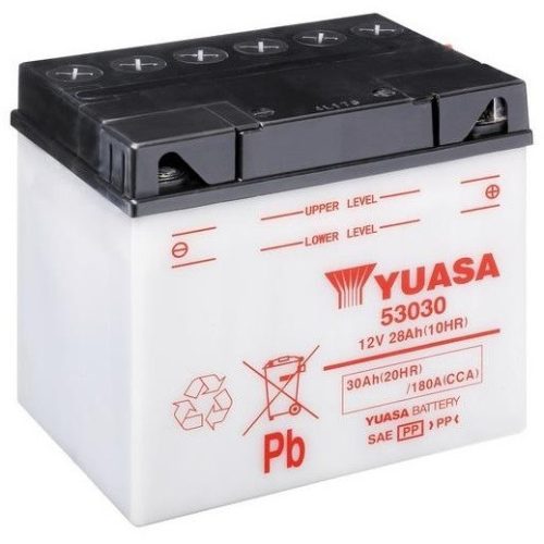 YUASA 53030 12V 30Ah sav nélküli száraz motor akkumulátor 