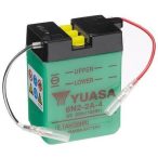   YUASA 6N2-2A-4 6V 2Ah sav nélküli száraz motor akkumulátor