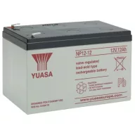 Yuasa NP12-12 12V 12Ah zárt ólomsavas zselés akkumulátor