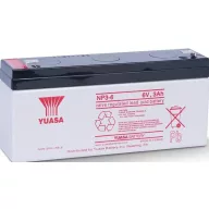 YUASA 6V 3Ah NP3-6 zárt ólomsavas zselés akkumulátor