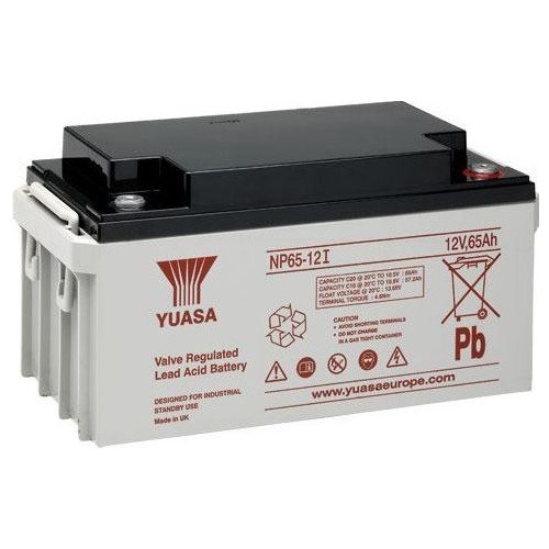 YUASA NP65-12 12V 65Ah zselés akkumulátor