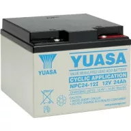 YUASA NPC24-12 12V 24Ah kerekesszék rokkantkocsi akkumulátor