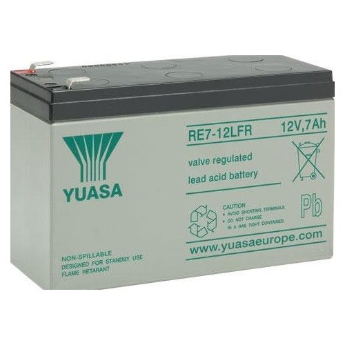 YUASA RE7-12L zselés akkumulátor 12V 7Ah