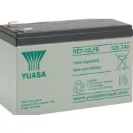  YUASA 12V 7Ah RE7-12LFR F2 Highrate/Longlife zárt ólomsavas zselés akkumulátor