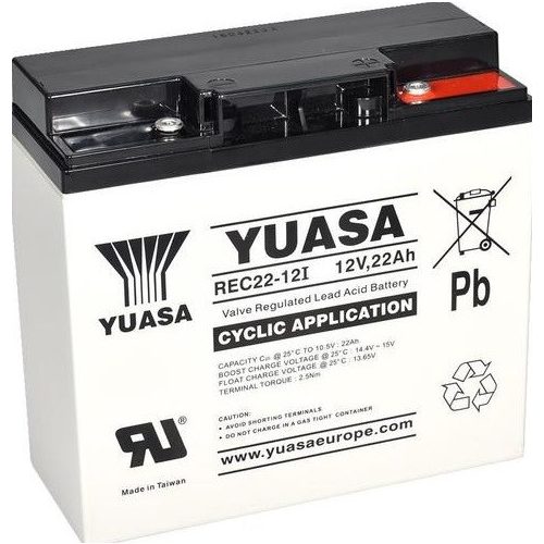 YUASA REC22-12I zselés ciklikus akkumulátor 12V 22Ah