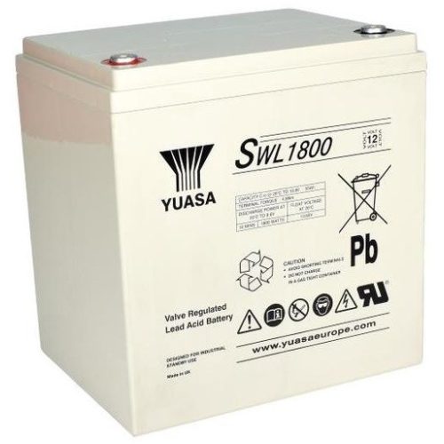 Yuasa SWL1800 12V 55Ah zárt ólomsavas akkumulátor