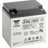 YUASA 12V 28,8Ah SWL780V Highrate / Longlife zárt ólomsavas zselés akkumulátor