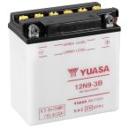   YUASA 12N9-3B/YB9L-B 12V 9Ah sav nélküli száraz motor akkumulátor