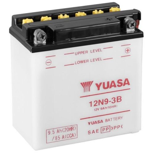 YUASA 12N9-3B/YB9L-B 12V 9Ah sav nélküli száraz motor akkumulátor