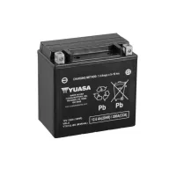 Yuasa YTX14L-BS 12V 12Ah jobb+ száraz motor akkumulátor