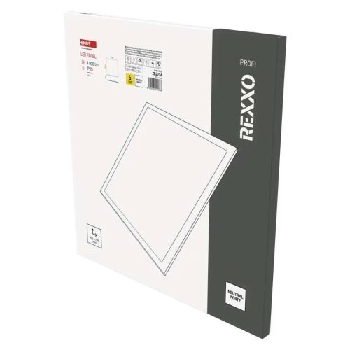 EMOS LED PANEL REXXO BEÉPÍTHETŐ 36W Természetes fehér 4000 lm