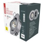    EMOS SIMMI LED spotlámpa 5W 450lm IP20 természetes fehér 