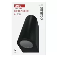    LED kerti fali lámpa, 8,8 x 6,7 x 15,3 cm, 2 x GU10, 35 W ZGF020P