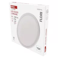    LED felületi lámpatest FLORI kerek, fehér, 18W, semleges fehér ZM1400