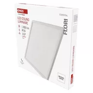    LED felületi lámpatest FLORI négyzet, fehér, 18W, semleges fehér ZM1402