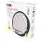  LED felületi lámpatest RORI kerek, fekete, 17W, CCT ZM4401