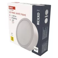    LED felületi lámpatest NEXXO, kerek, fehér, 12,5W, Természetes fehér 
