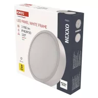    LED-es felületi lámpatest NEXXO, kerek, fehér, 21W, semleges fehér 