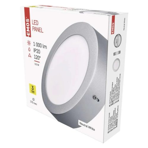  EMOS LED panel falon kívüli 12.5W 1000lm IP20 természetes fehér 