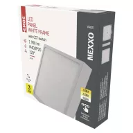  LED felületi lámpatest NEXXO, négyzet, fehér, 21W, CCT 