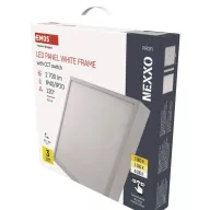    LED felületi lámpatest NEXXO, négyzet, fehér, 28,5W, CCT 