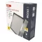  LED felületi lámpatest NEXXO, négyzet, ezüst, 12,5W, CCT 