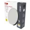  LED-es felületi lámpatest DIONI kerek, fekete, 15W, változtatható CCT-vel ZM7153