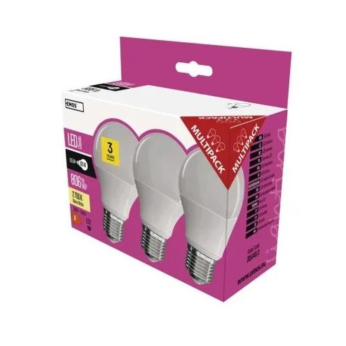  LED izzó Classic A60 / E27 / 8,5 W (60 W) / 806 lm / meleg fehér VÉGKIÁRUSÍTÁS