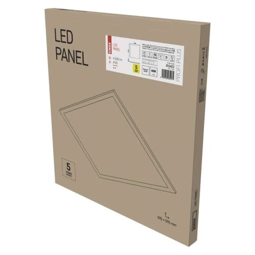 EMOS LED panel PROXO beépíthető 40W 4000lm IP20 természetes fehér