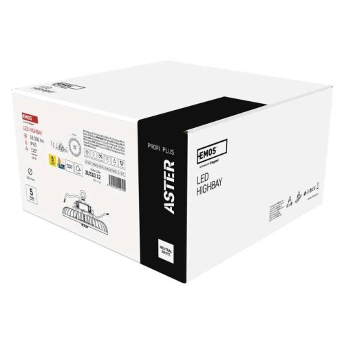  EMOS LED HIGHBAY ipari mennyezeti lámpa ASTER 100W IP65 120° 