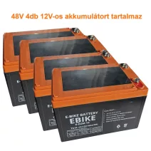 Elektromos kerékpár akkumulátor 48V