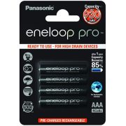 Panasonic eneloop Pro BK-4HCDE/4BE 930mAh AAA tölthető mikro elem