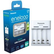   Panasonic eneloop BQ-CC61USB EKO AA ceruza AAA mikro elemtöltő