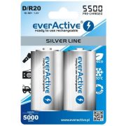 everActive 5500mAh HR20 D góliát 1,2V tölthető elem
