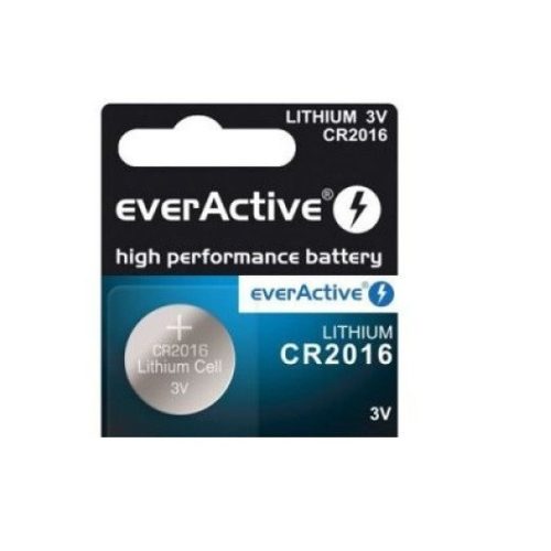 everActive CR2016/5 Lithium 3V gombelem