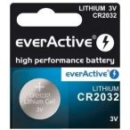 everActive CR2032 3V Lithium gombelem