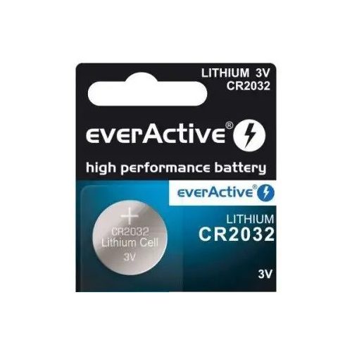 everActive CR2032 3V Lithium gombelem