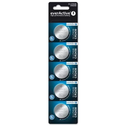 everActive CR2430 3V Lithium gombelem