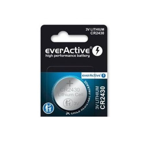 everActive CR2430 3V Lithium gombelem bl/5