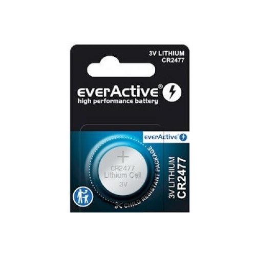 everActive CR2477 3V Lithium gombelem bl/5