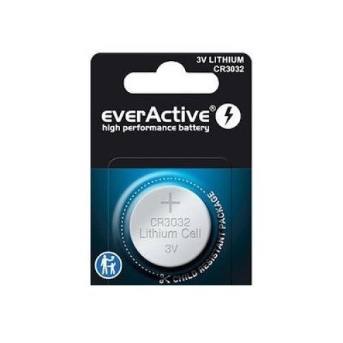 everActive CR3032 3V Lithium gombelem bl/4