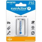 everActive 250mAh HR22 tölthető hasáb 9V elem