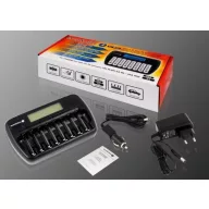 everActive NC800 8 AA ceruza AAA mikro elem töltő