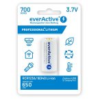   everActive 16340 RCR123A micro USB 3,7V 650mAh Lithium akkumulátor