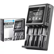   everActive UC4000 1,2V/3,6V/3,7V Li-ion/LiFePO4/Ni-Mh AA/AAA/C/D akkumulátor töltő