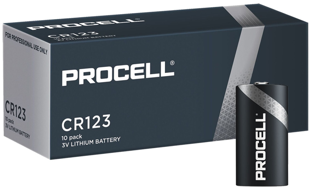 Duracell Procell CR123 CR17345 3V Lithium elem