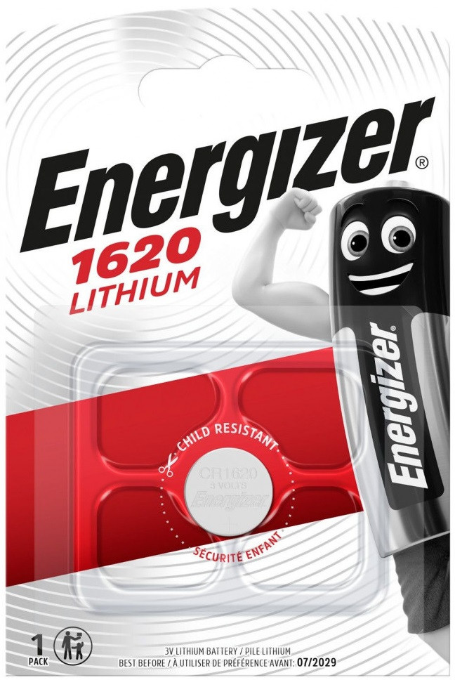 Energizer CR1620 3V Lithium gombelem
